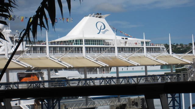 End of Cruise in Papeete, Tahiti