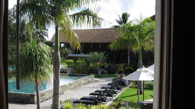 Pool and beach at Intercontinental