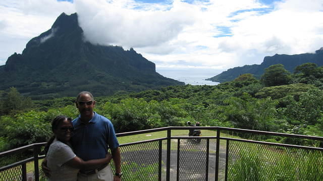 Gregg & Lenora at Belvedere