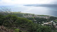 View from summit on Raiatea